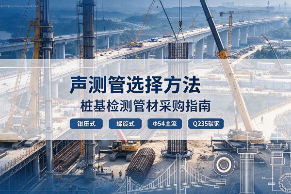 宜章声测管选型标准
