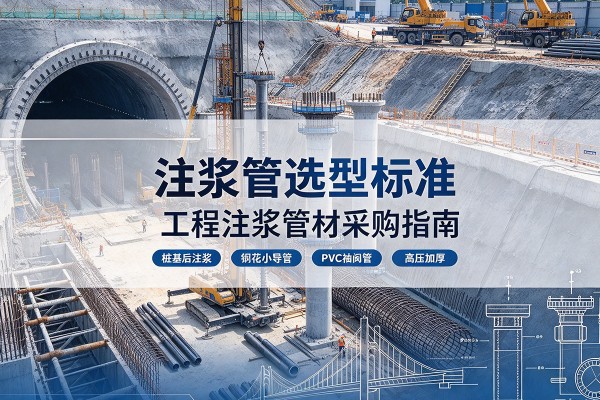 宜章注浆管选型标准