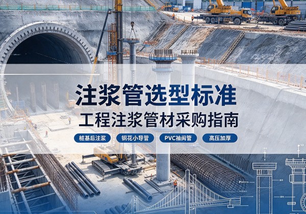 宜章注浆管选型标准